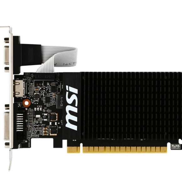 MSI GAMING GeForce GT 710 1GB GDRR3 64-bit HDCP Support DirectX 12 OpenGL 4.5 He - Picture 2 of 4